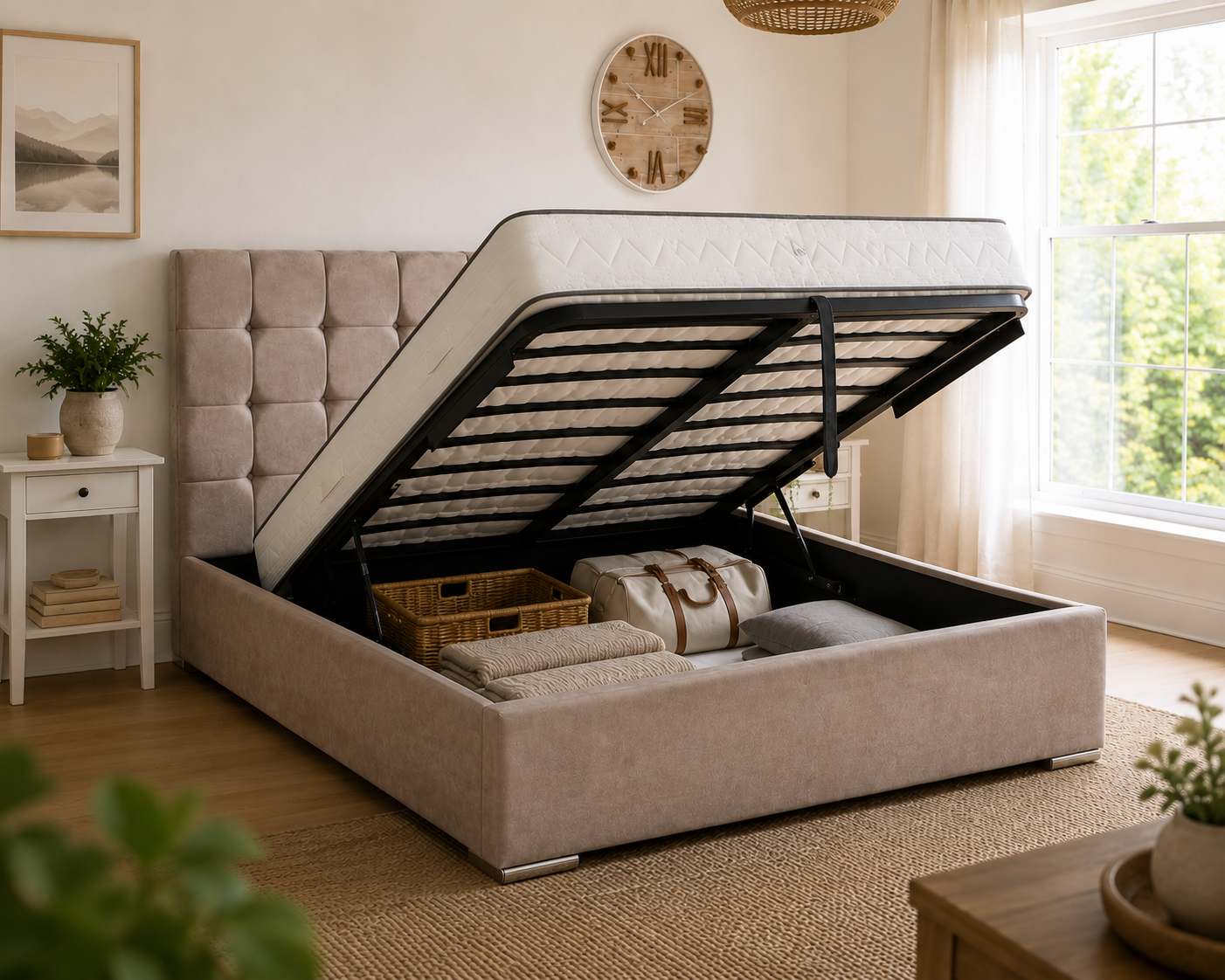Milo Ottoman Bed Frame