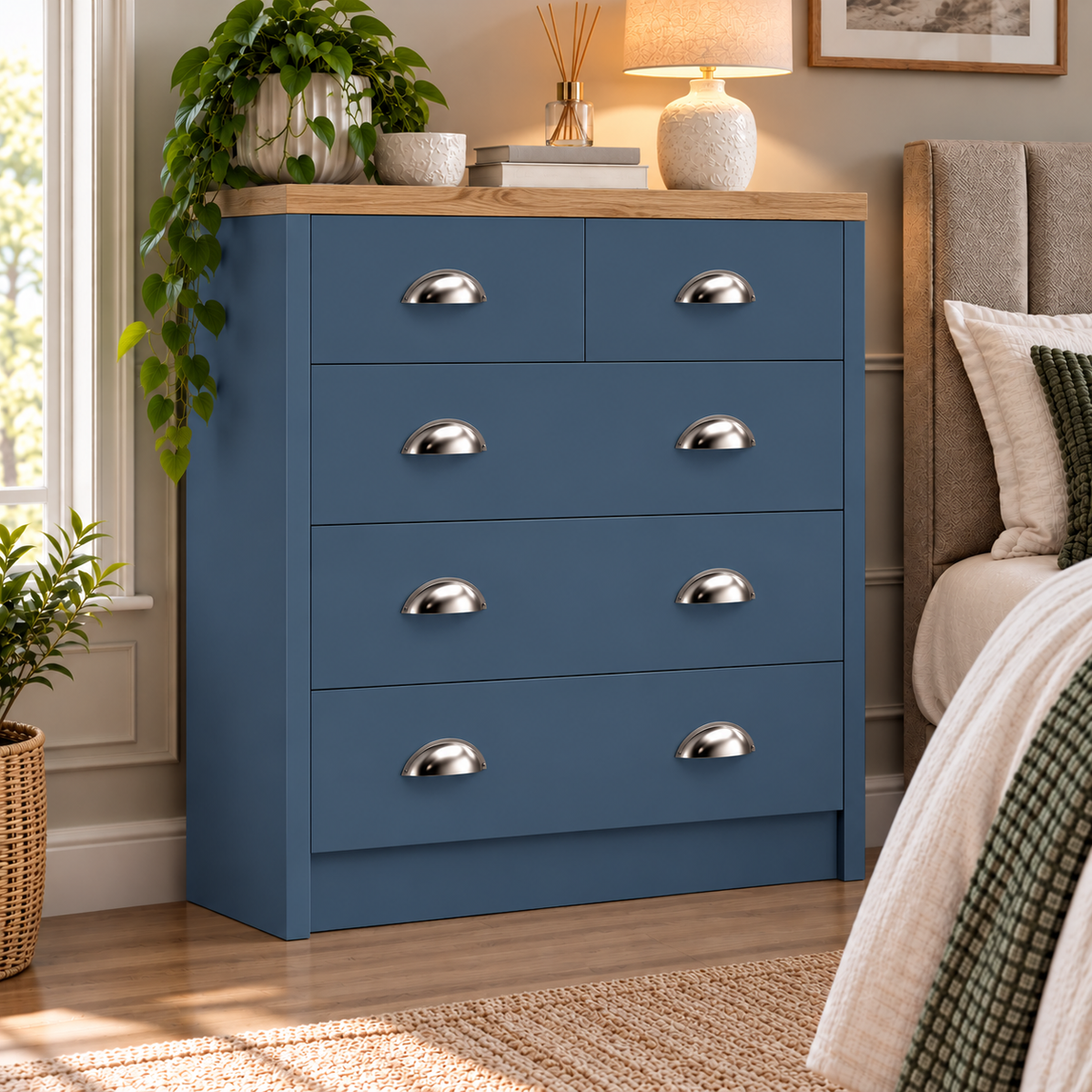 Copenhagen 3+2 Drawer Chest