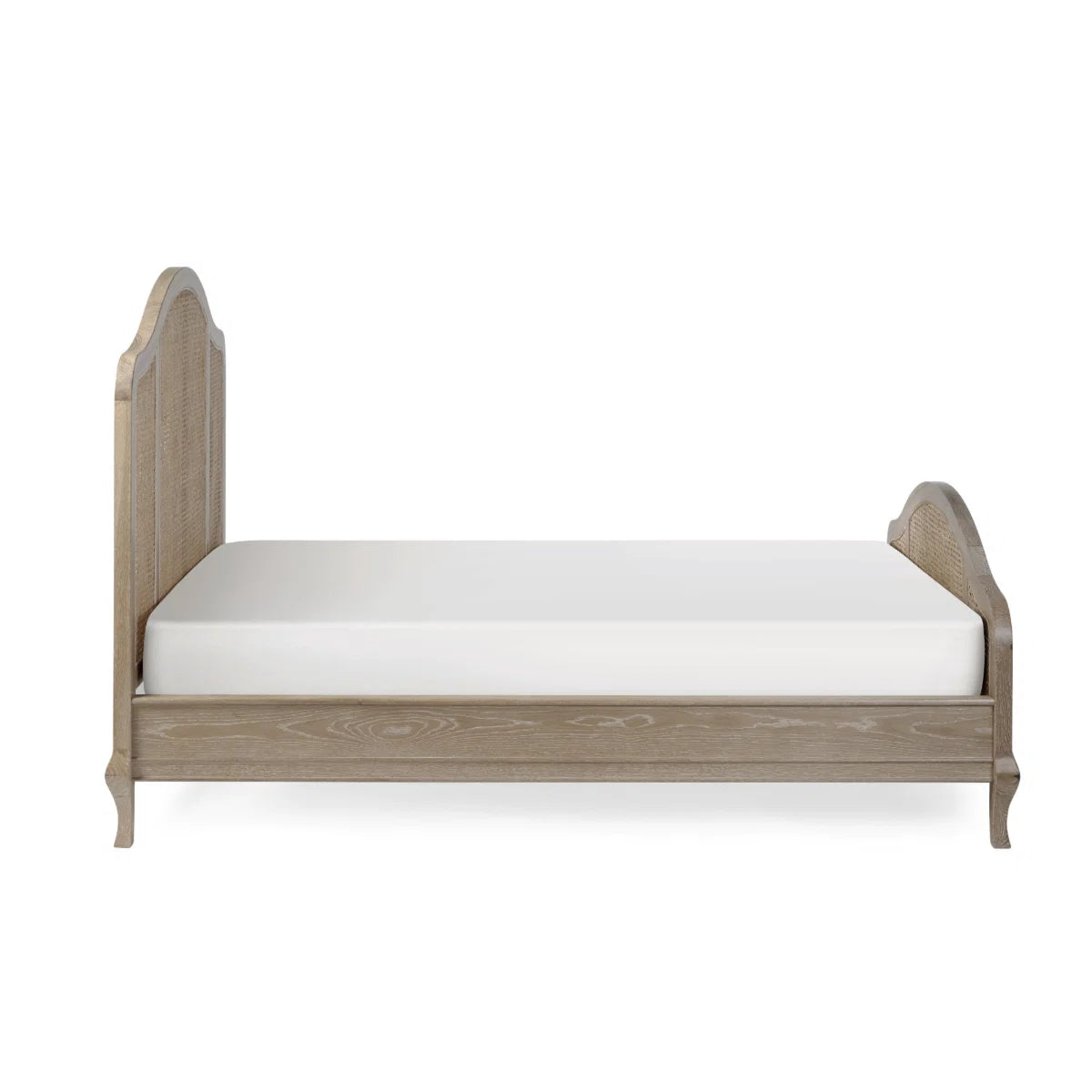 Farnham Rattan Bed in Light Oak