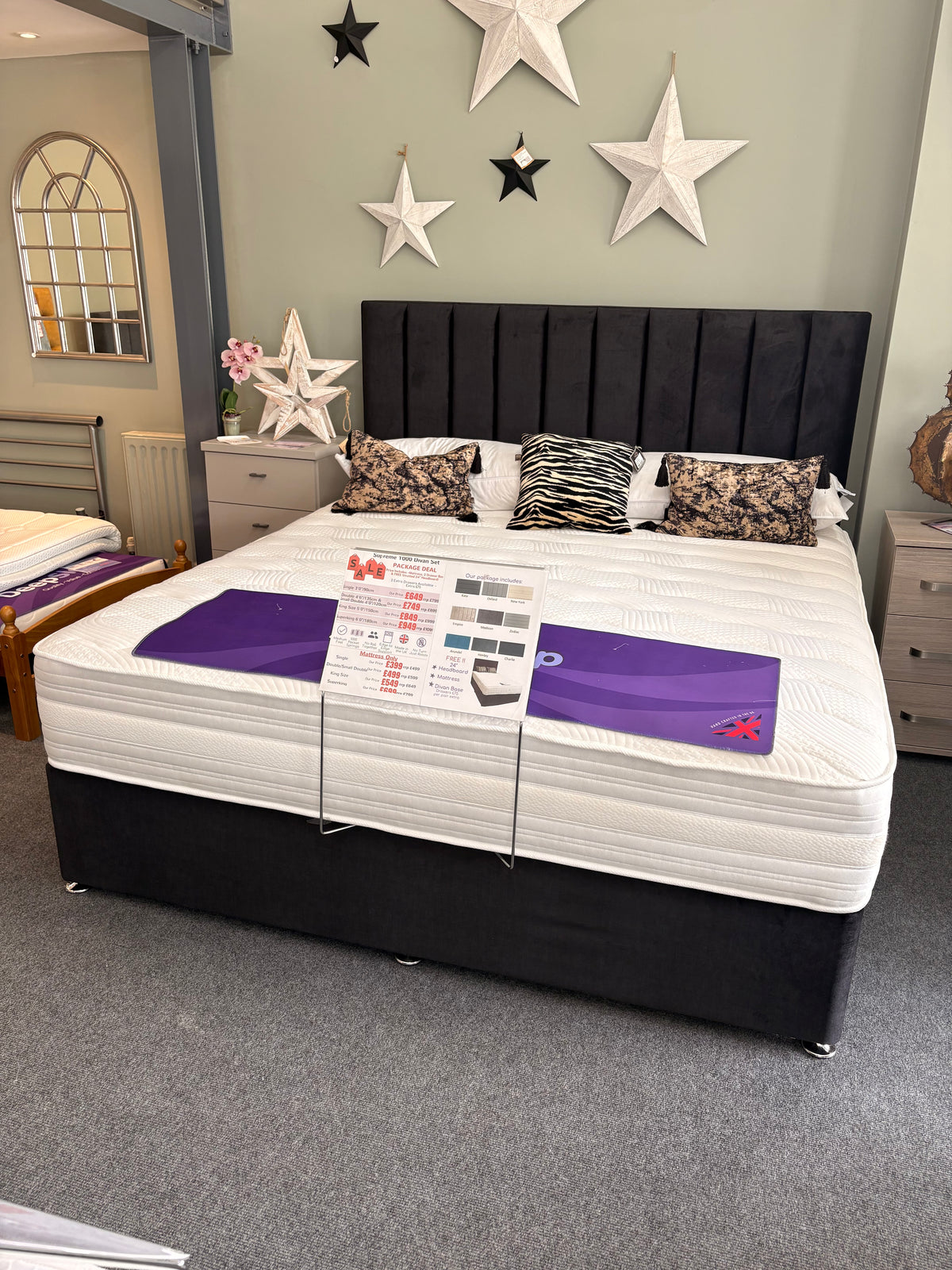 Supreme 1000 Divan Bed - Package Deal!