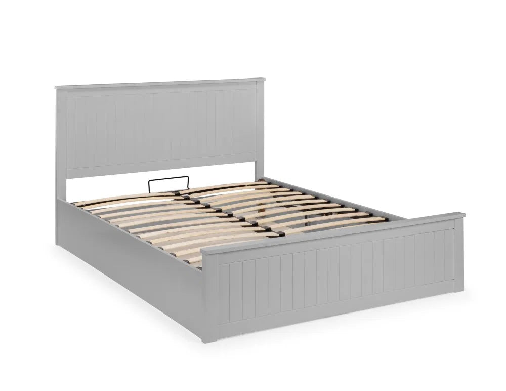 Mandy Storage Ottoman Bed - Dove Grey