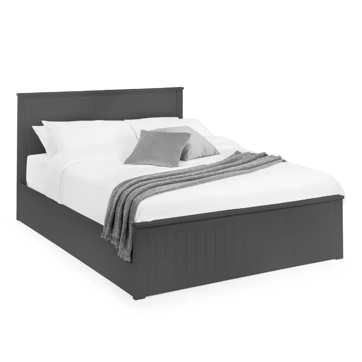 Mandy Storage Ottoman Bed - Anthracite