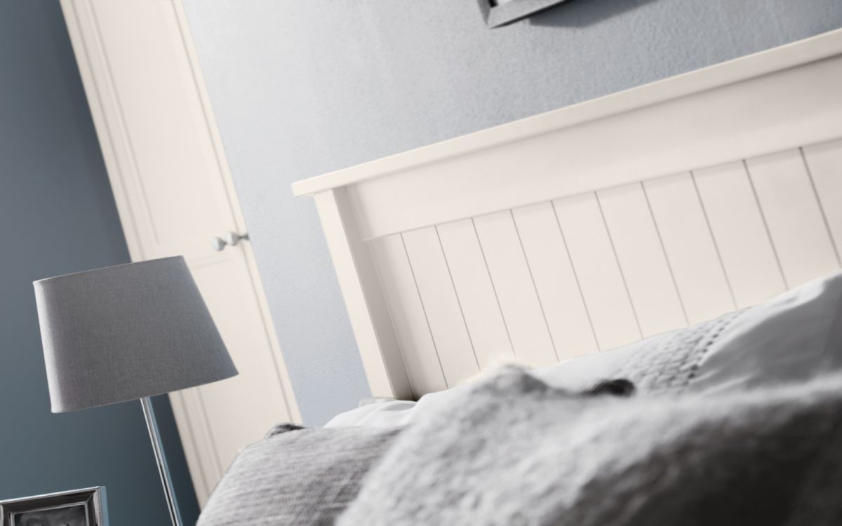 Mandy Bed Frame - Surf White