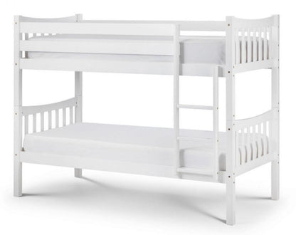 Zoe Bunk Bed - Bright White & Grey