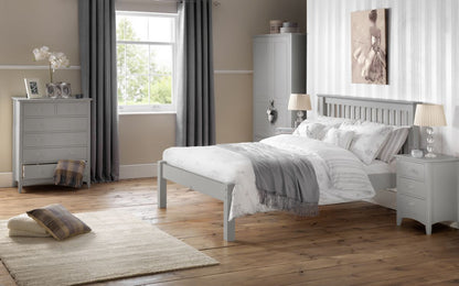 Barton Bed Frame - Dove Grey