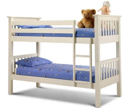 Barton Bunk Bed - White, Grey & Pine