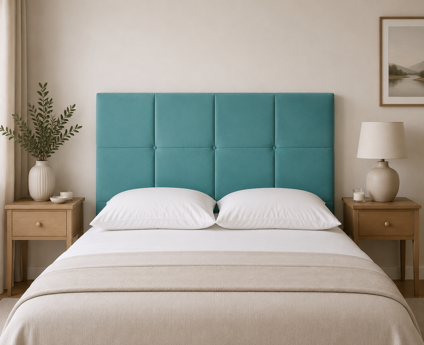 Derwent Floor Standing Headboard - Various Colours