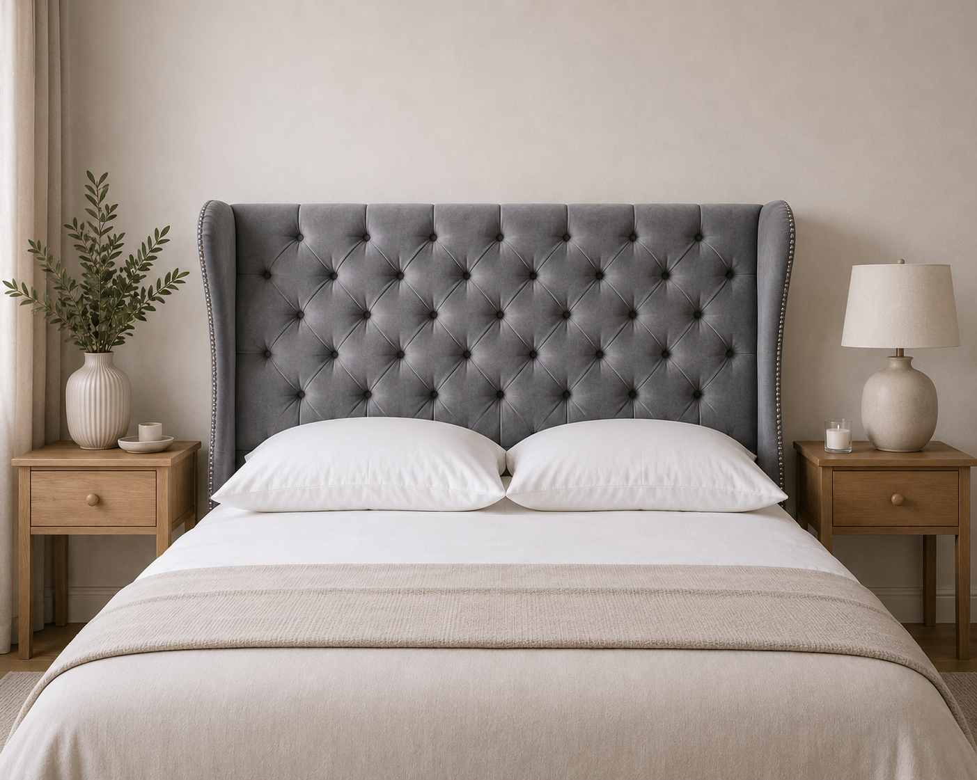 Florida Floor Standing Headboard - Various Colours
