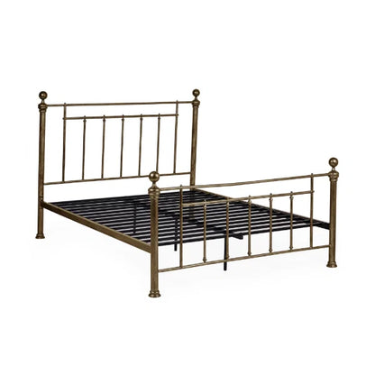 Amelia Bed Frame - Brass Effect