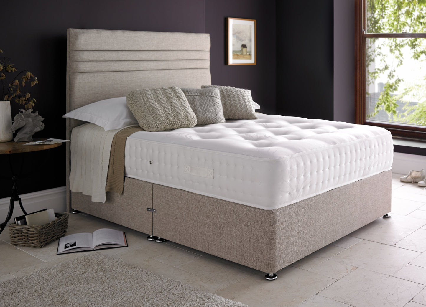 Backcare Pocket 2000 Divan Bed - Package Deal!