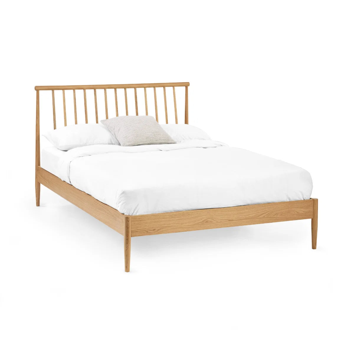 Bolton Oak Spindle Bed