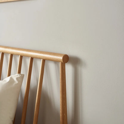 Bolton Oak Spindle Bed