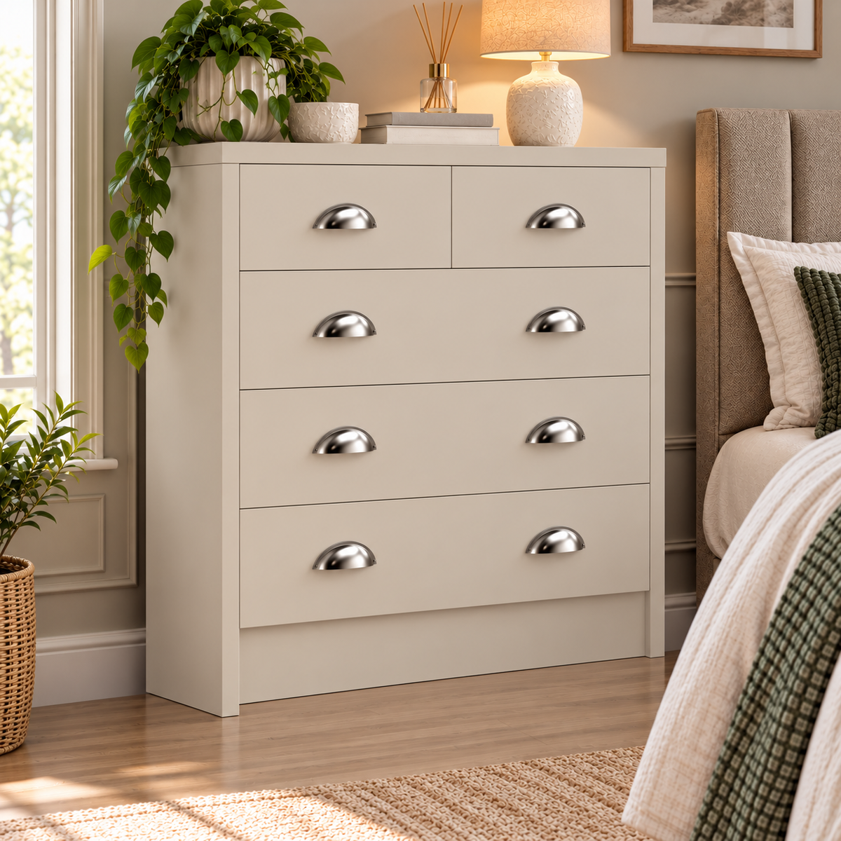 Copenhagen 3+2 Drawer Chest