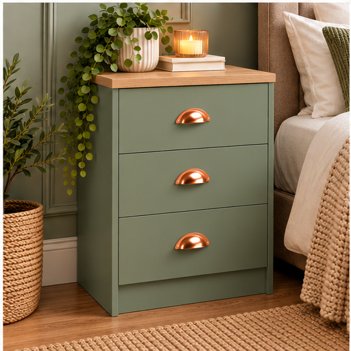 Copenhagen 3 Drawer Midi Chest