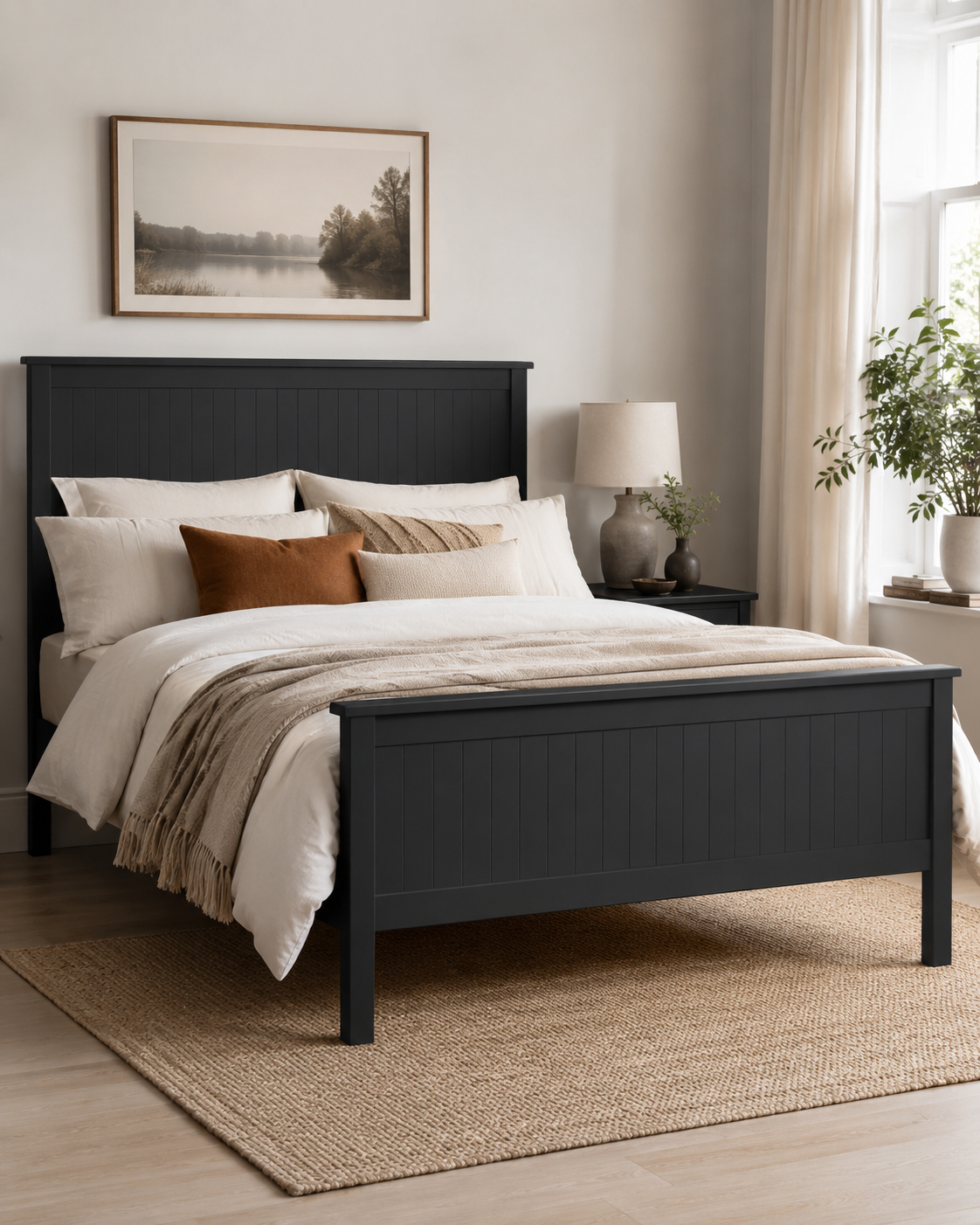 Mandy Bed Frame - Anthracite