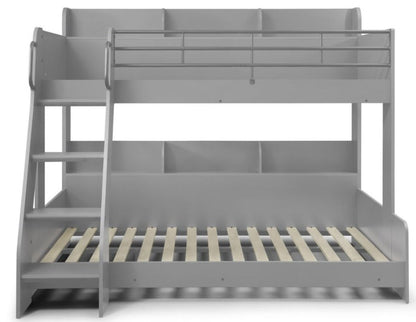 Dakota Triple Sleeper - Light Grey & White