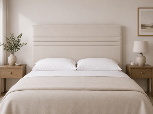 New York Strutted Headboard - Various Colours