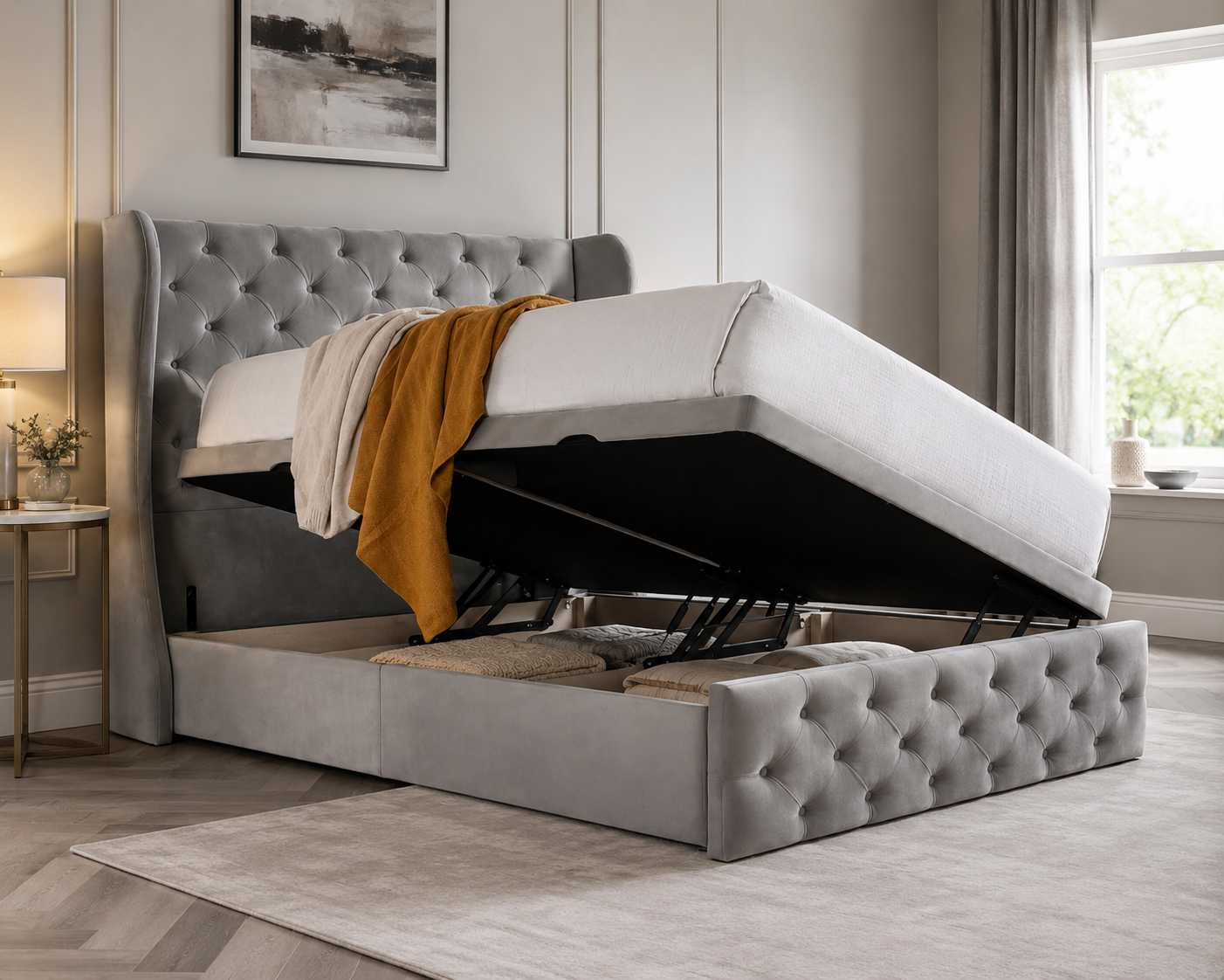 Florida Side Lift Ottoman