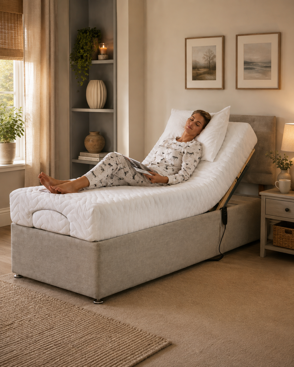 Ortho Memory Adjustable Bed