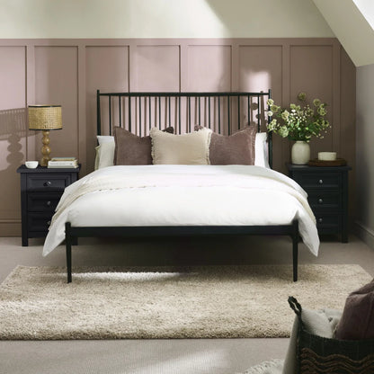 Freddie Bed Frame - Matt Black