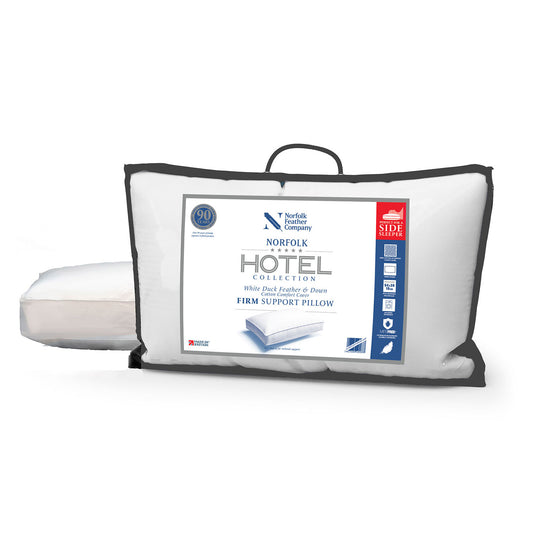 Norfolk 5* Hotel Collection - Duck Feather & Down Side Sleeper Pillow