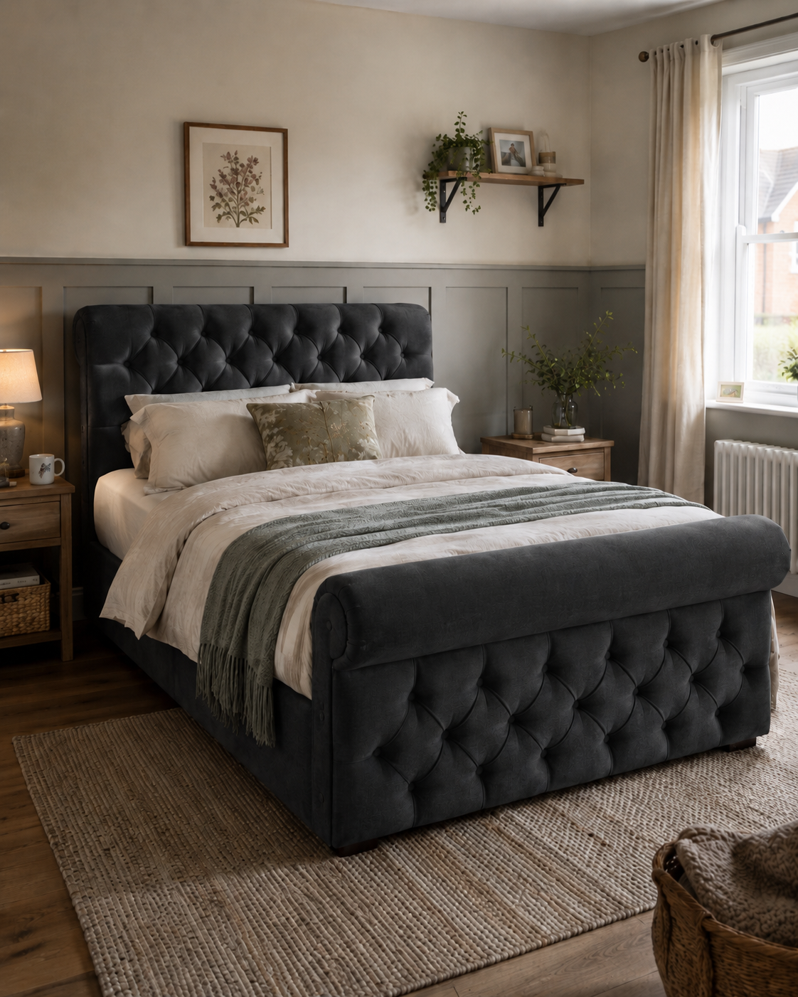 Wellington Side Lift Ottoman