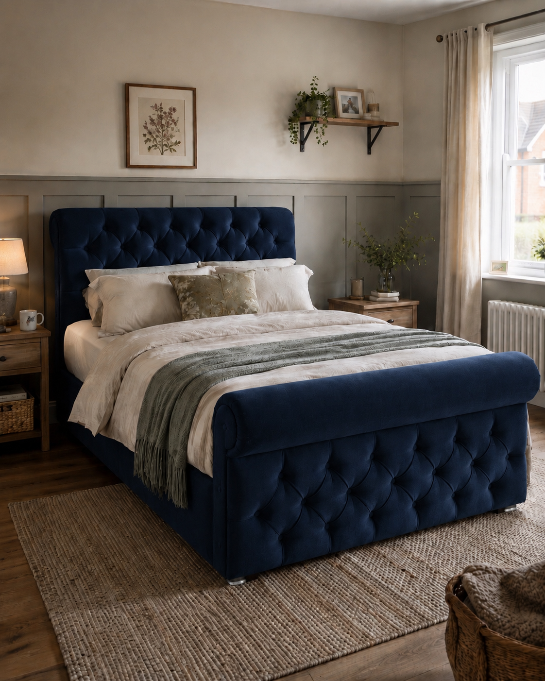 Wellington Side Lift Ottoman