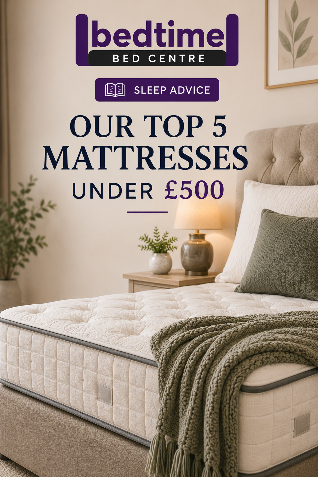 Our Top 5 Mattresses Under £500
