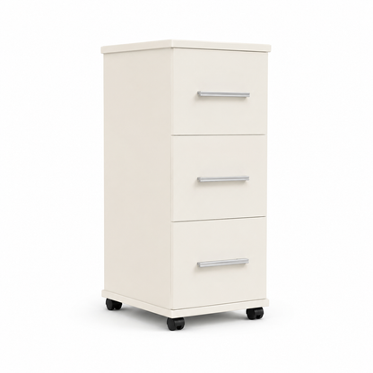 Flow 3 Drawer Bedside Table - Extra Narrow