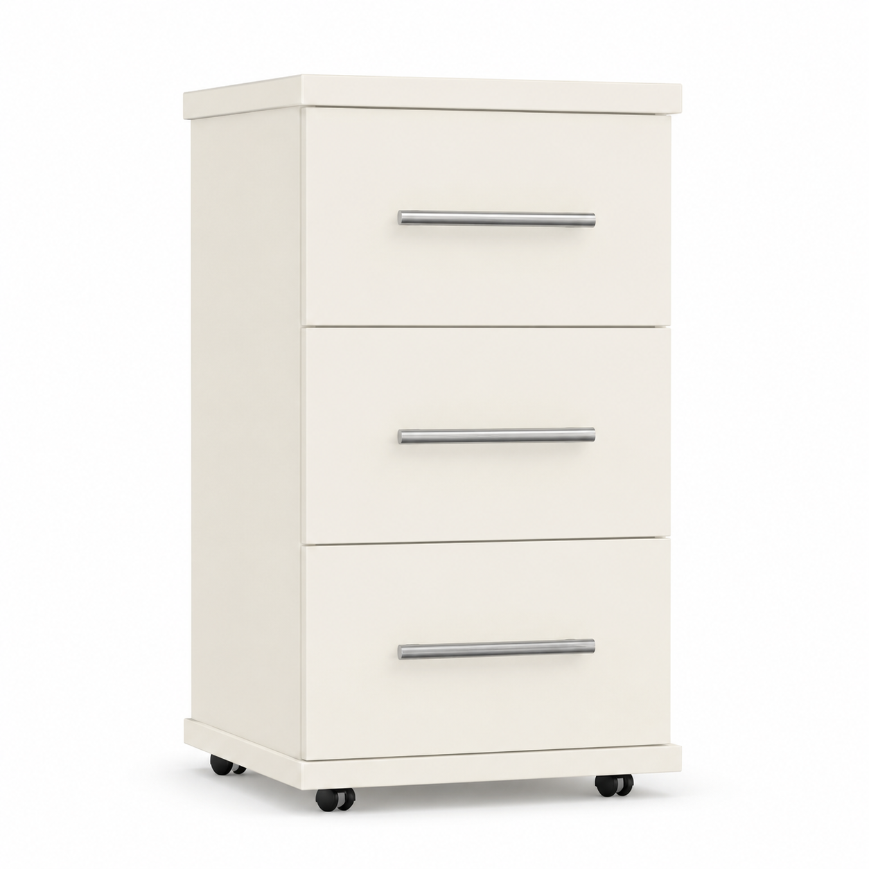 Flow 3 Drawer Bedside Table - Narrow