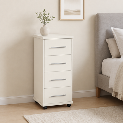 Flow 4 Drawer Chest - Narrow
