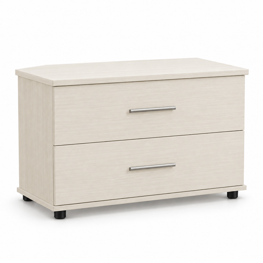 Vario 2 Drawer Bedside Wide