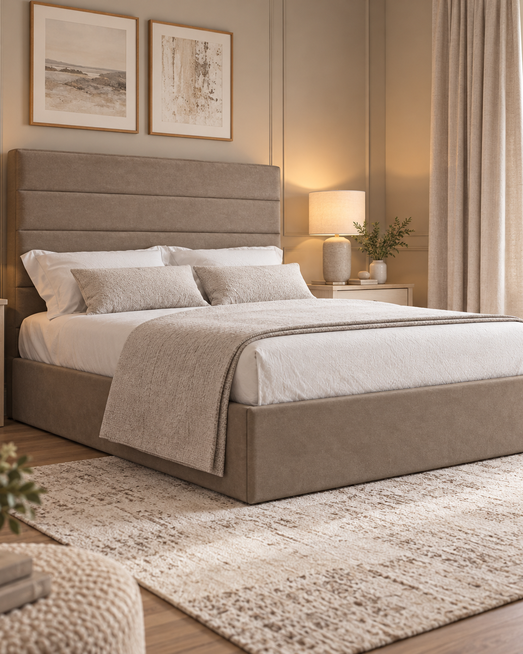 Montreal Ottoman Storage Bed Frame