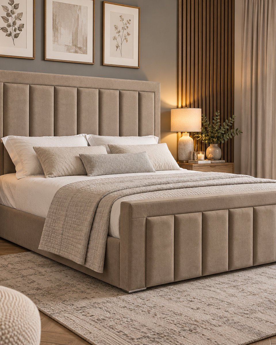Helios Ottoman Storage Bed Frame