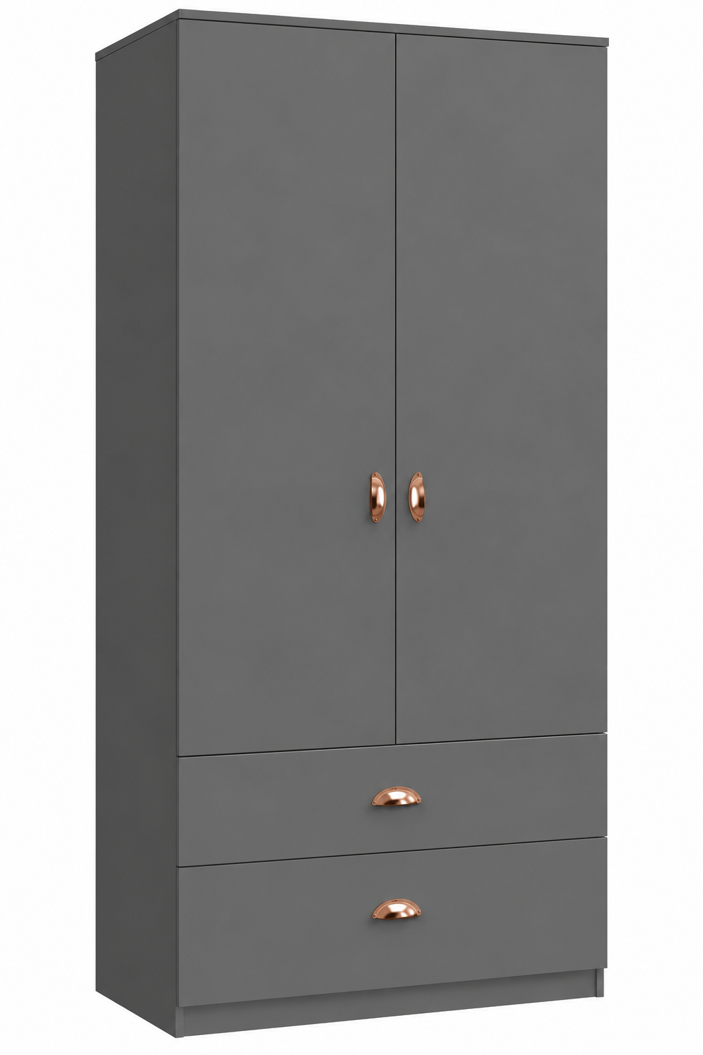 Copenhagen Double Gents Tall Wardrobe