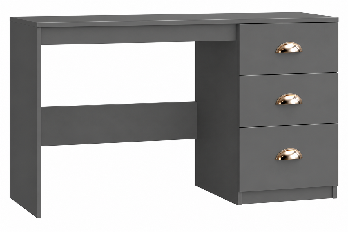 Copenhagen Single Pedestal Dressing Table