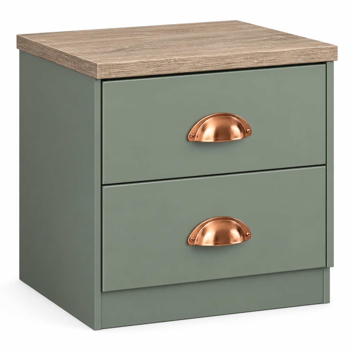 Copenhagen 2 Drawer Bedside
