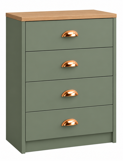 Copenhagen 4 Drawer Midi Chest