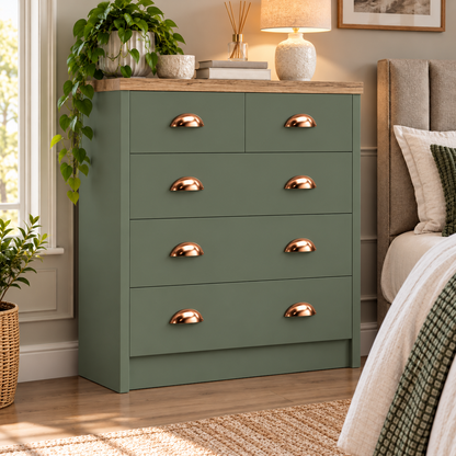 Copenhagen 3+2 Drawer Chest