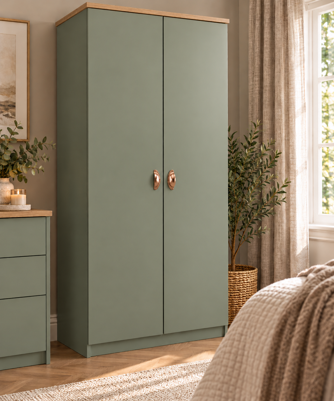 Copenhagen Double Tall Wardrobe