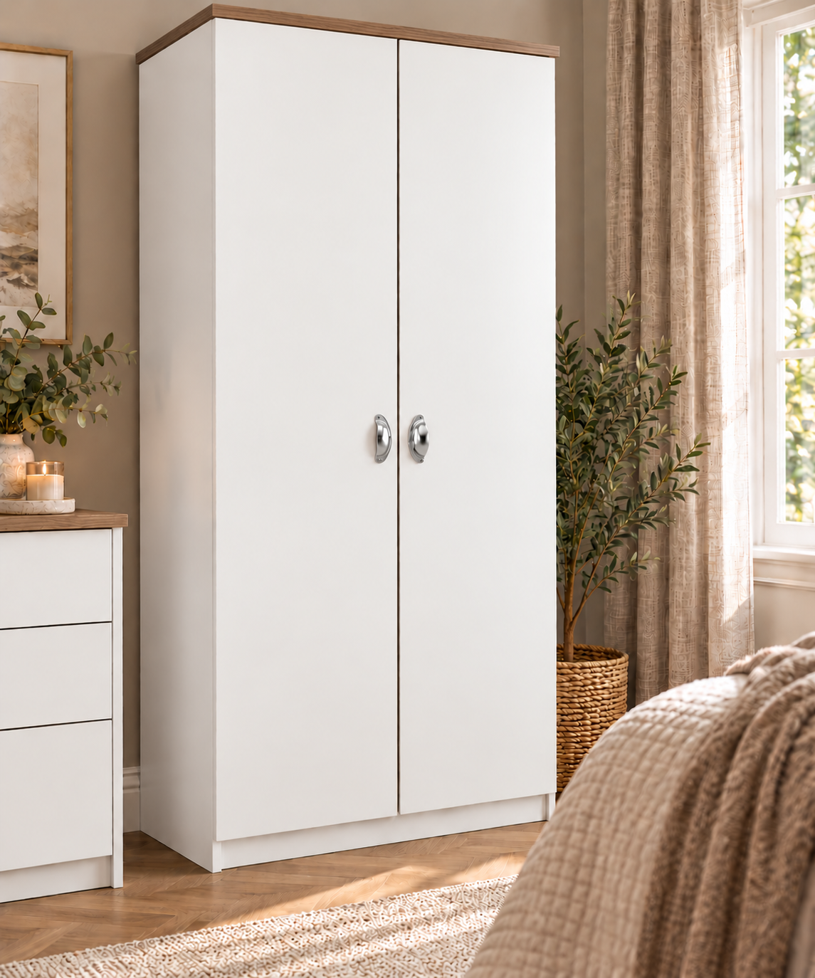 Copenhagen Double Tall Wardrobe