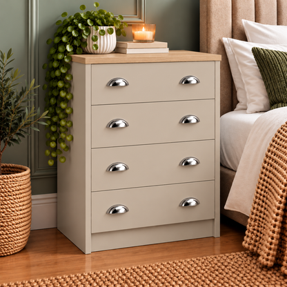Copenhagen 4 Drawer Chest