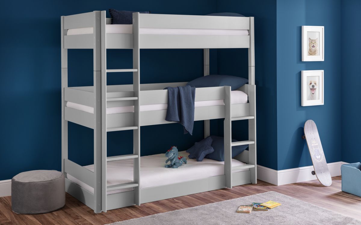 Trio Bunk Bed - Various Colours