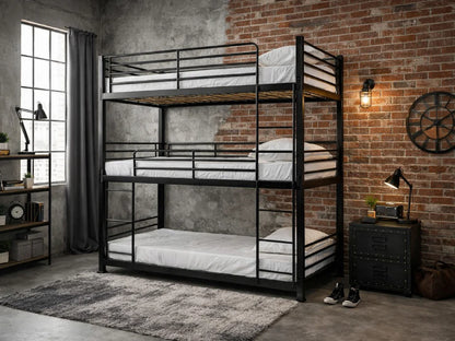 3 Tier No Bolt Bunk Bed