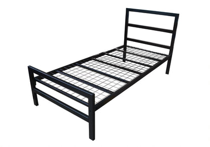 Eddie Bed Frame - Black & Grey