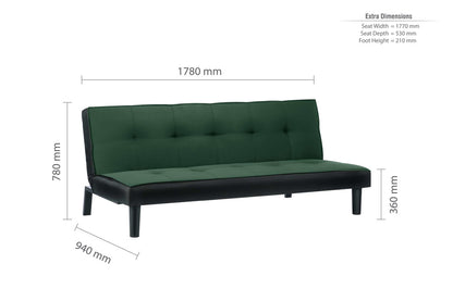 Aurora Sofa Bed - Various colours