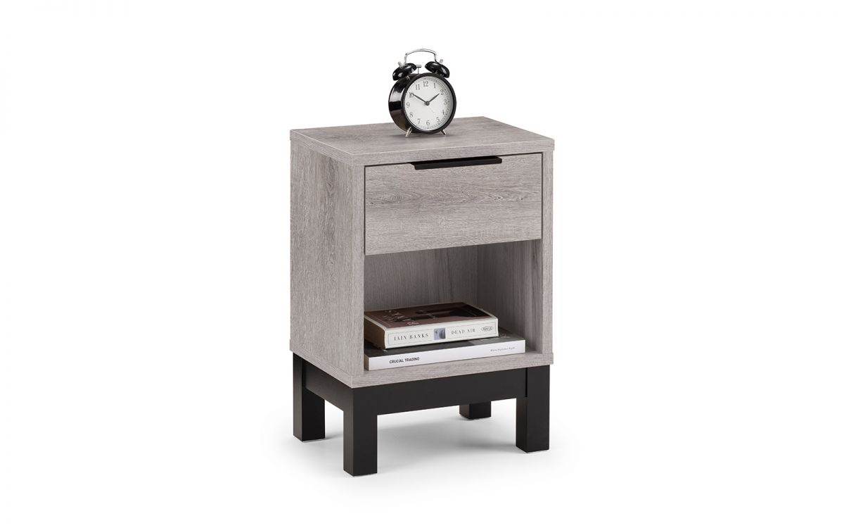 Berridge 1 Drawer Bedside Table