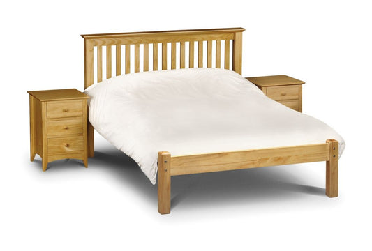 Barton Bed Frame - Low Foot End -Pine