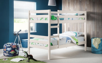 Cadwell Bunk Bed - Grey, White & Anthracite