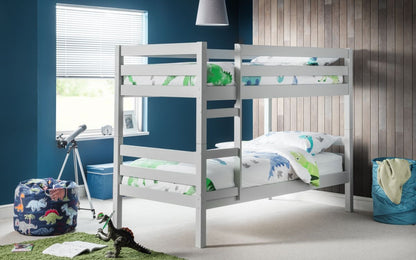 Cadwell Bunk Bed - Grey, White & Anthracite